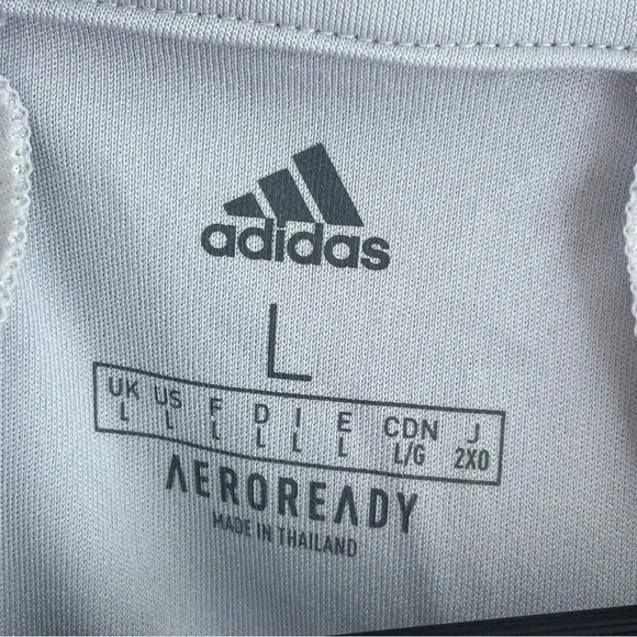 ADIDAS FC United MLS Jersey Size Adult L Gray 2243 - Picture 3 of 8